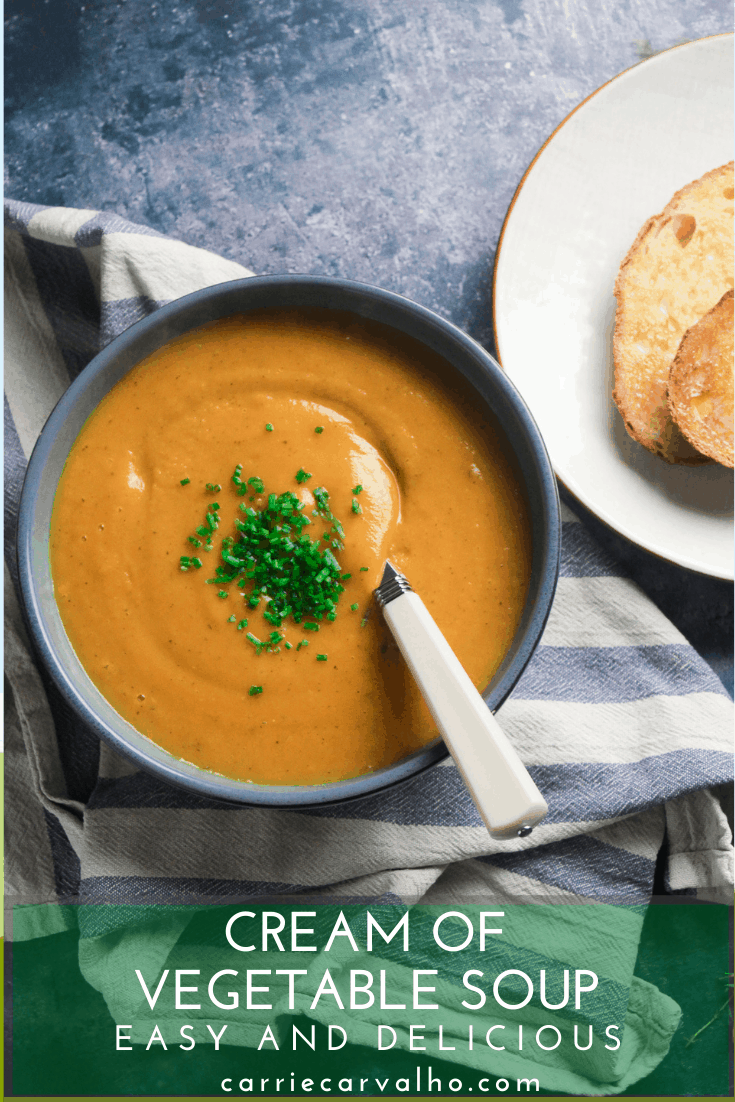 Cream of Vegetable Soup - Healthy Comfort Food