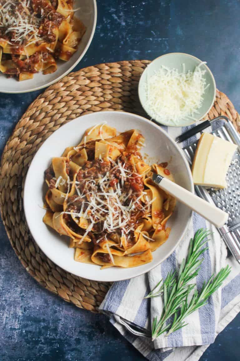 Rich Beef Shin Ragu with Red Wine
