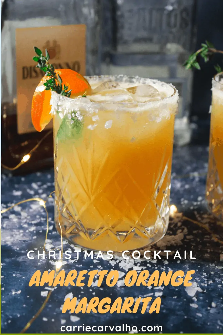 Amaretto Orange Margaritas - A Festive Cocktail