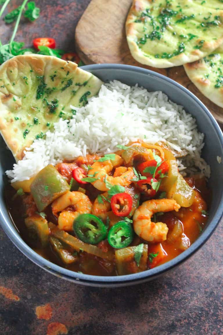 Easy Prawn Jalfrezi