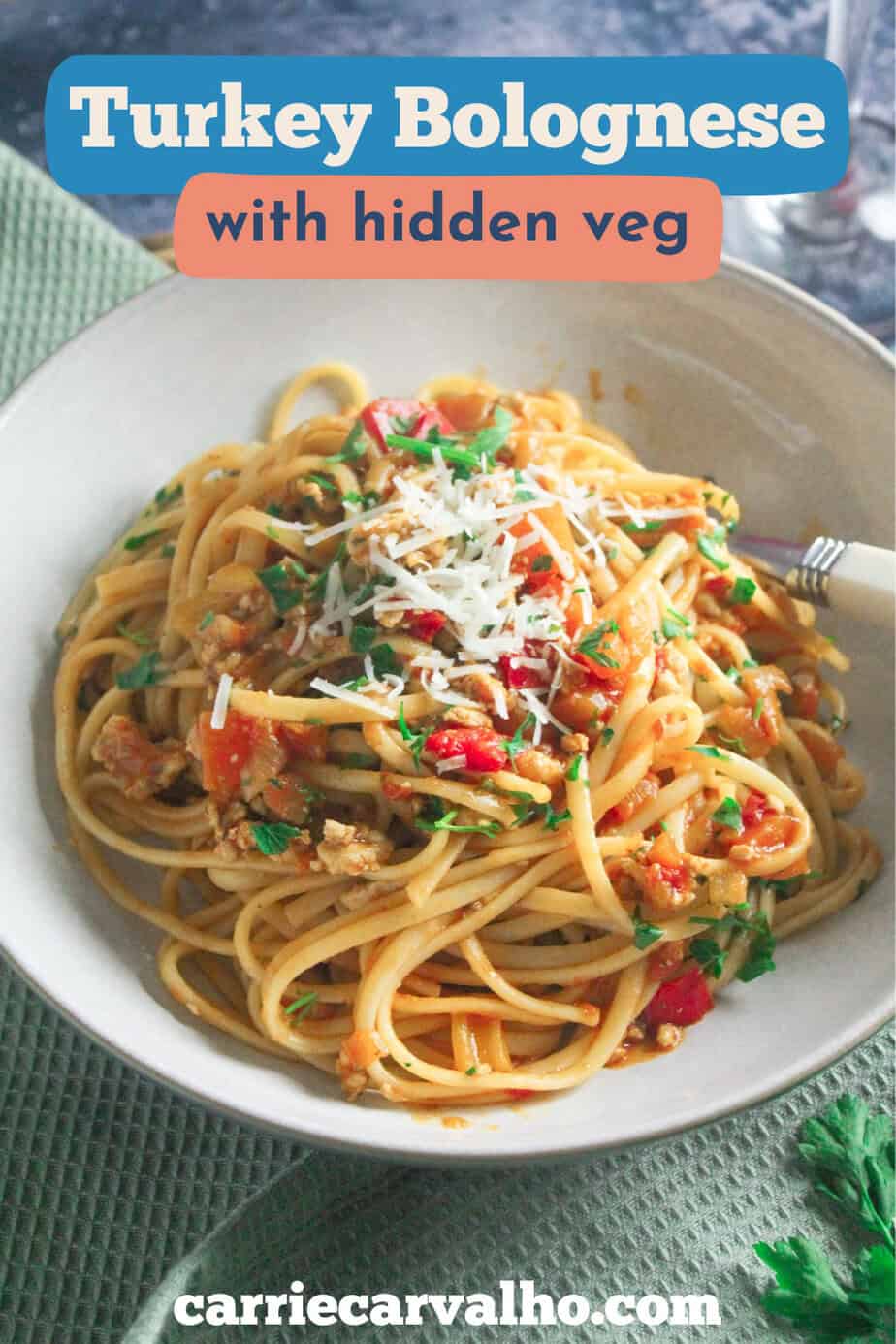 Easy Turkey Bolognese (With Hidden Veg)