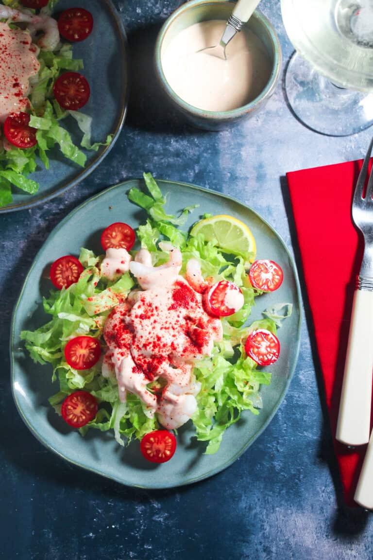 Easy Prawn Cocktail with Homemade Cocktail Sauce