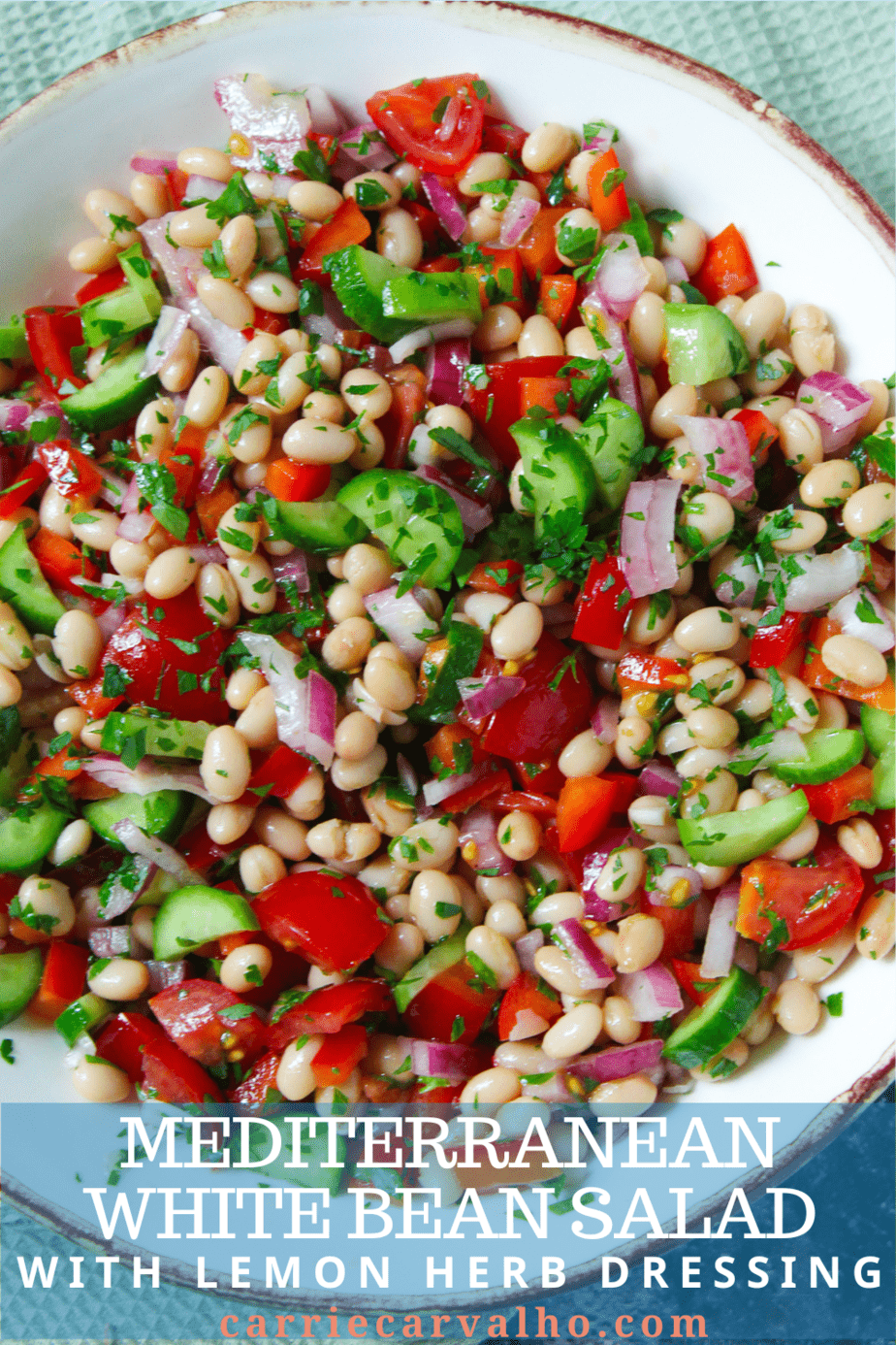 Mediterranean White Bean Salad