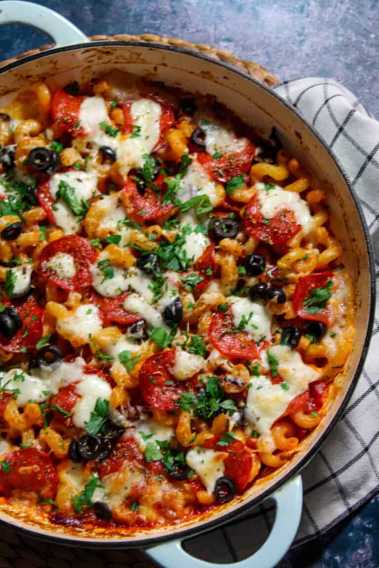 Pepperoni Pasta Bake