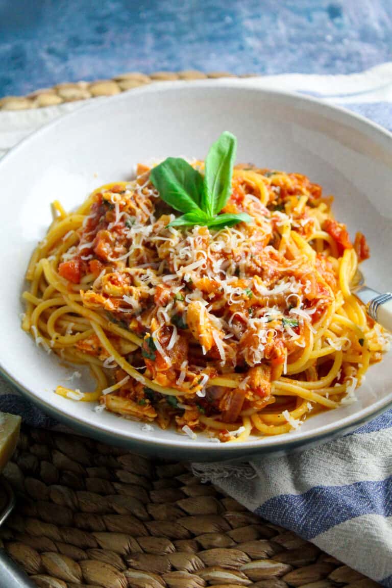 Tomato, Basil & Chicken Pasta