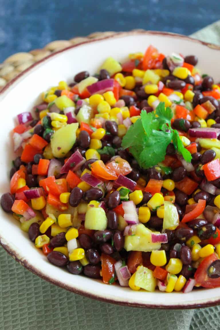 Mango, Black Bean & Corn Salad