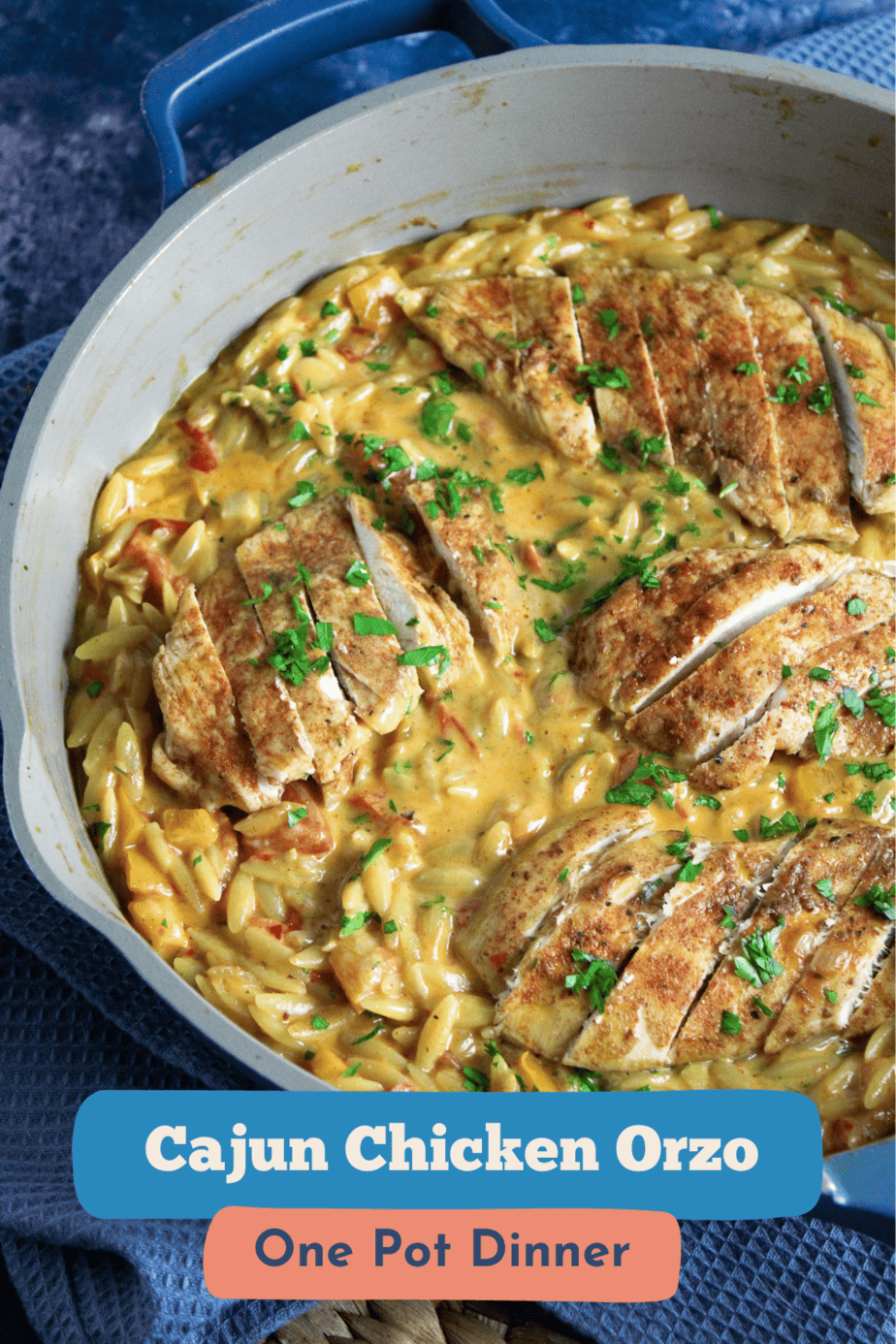 Cajun Chicken Orzo