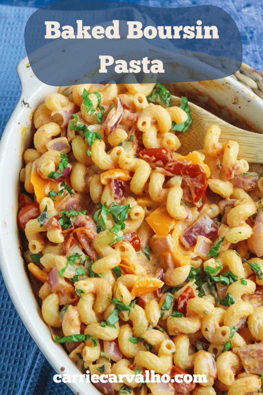 Baked Boursin Tomato Pasta