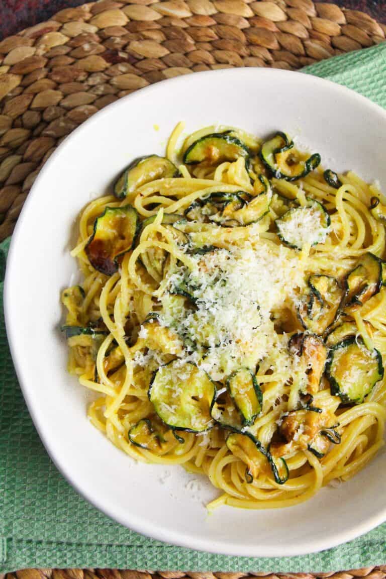 Courgette Pasta (Spaghetti alla Nerano)