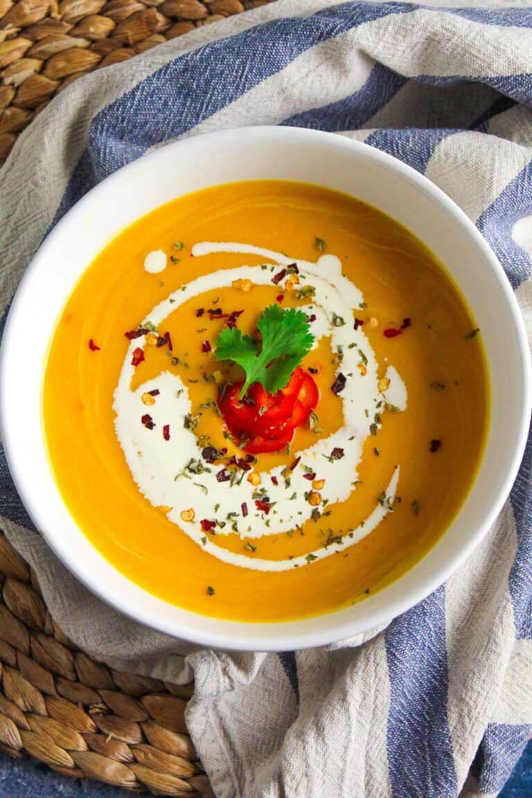 Sweet Potato and Chilli Soup