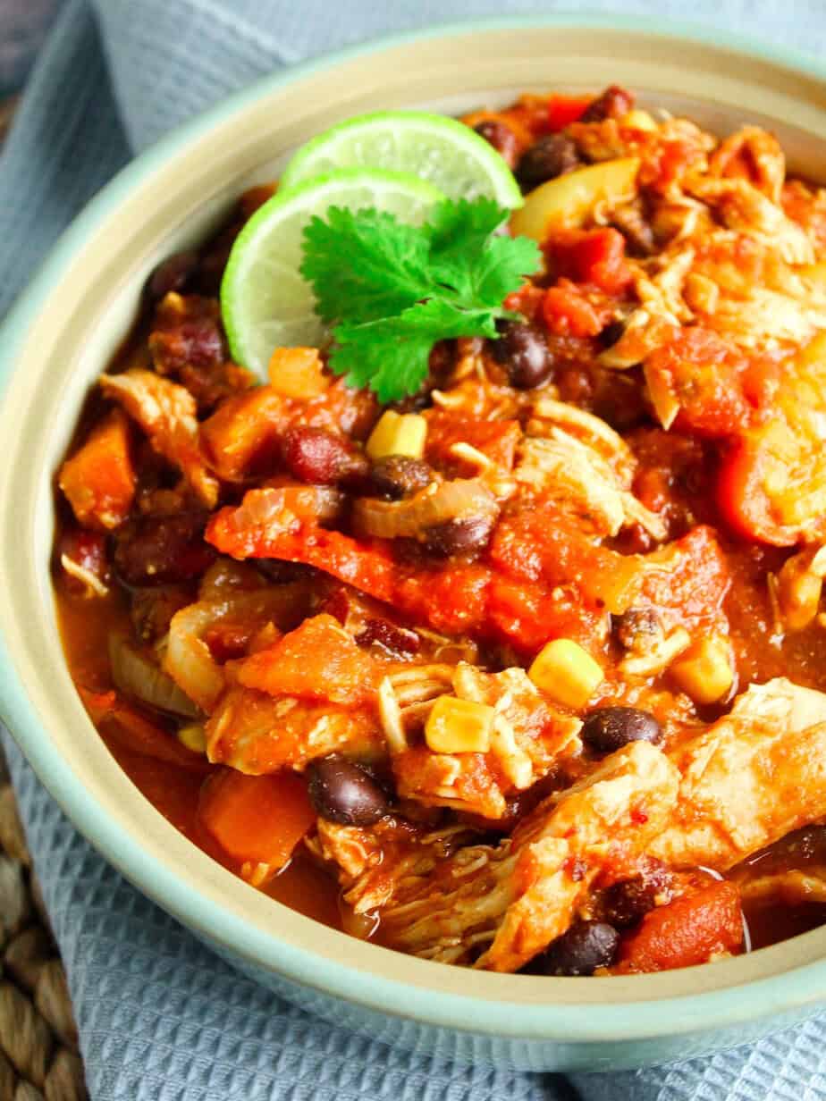 Slow Cooker Mexican Chicken - Carrie's Kitchen