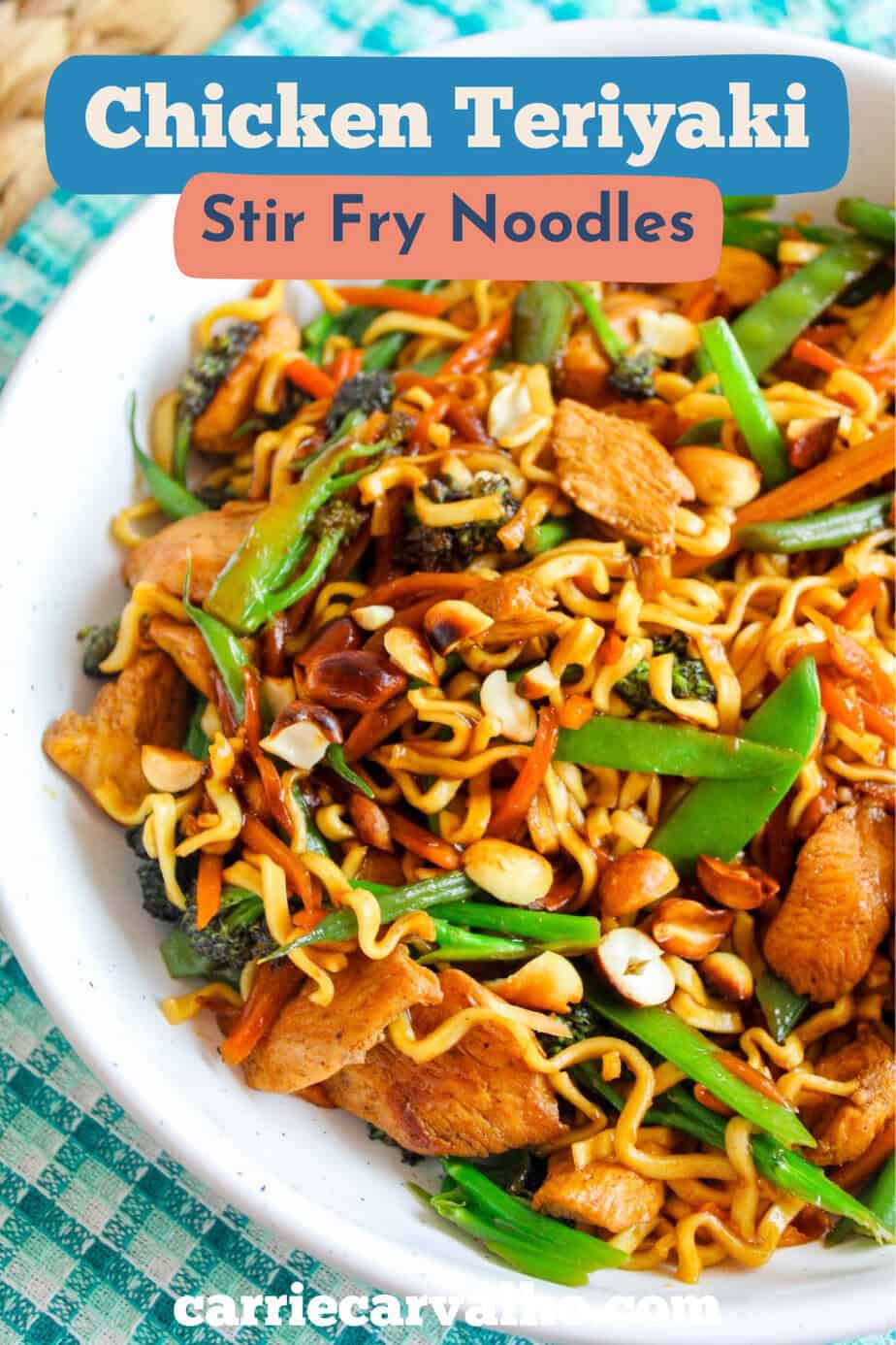 Chicken Teriyaki Stir Fry Noodles