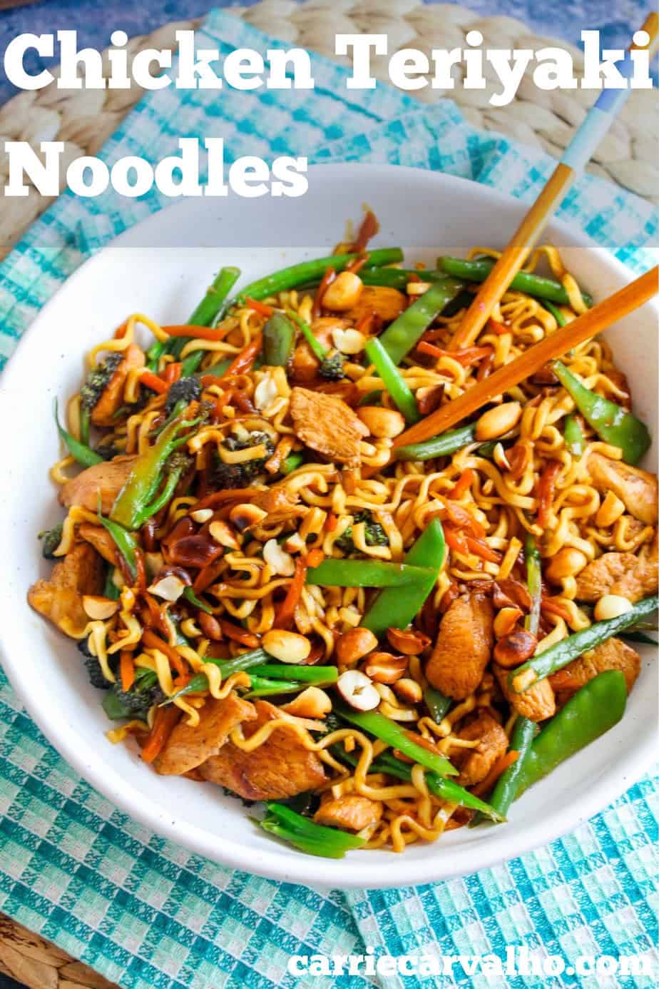 Chicken Teriyaki Stir Fry Noodles
