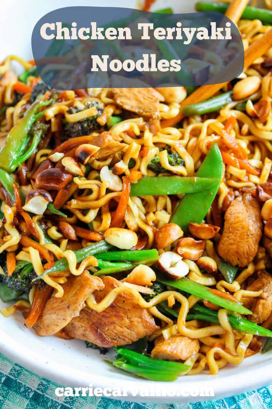 Chicken Teriyaki Stir Fry Noodles