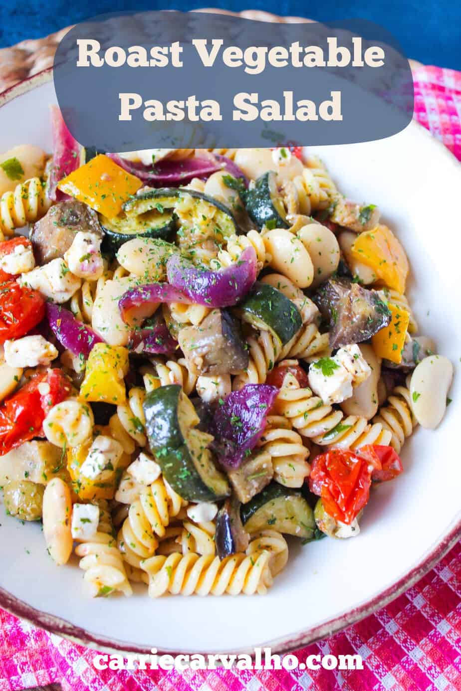 Roast Vegetable Pasta Salad