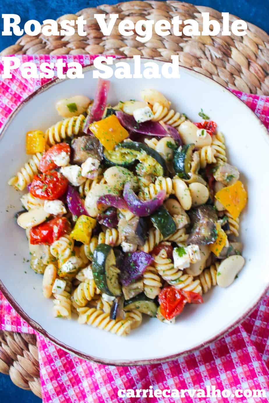 Roast Vegetable Pasta Salad