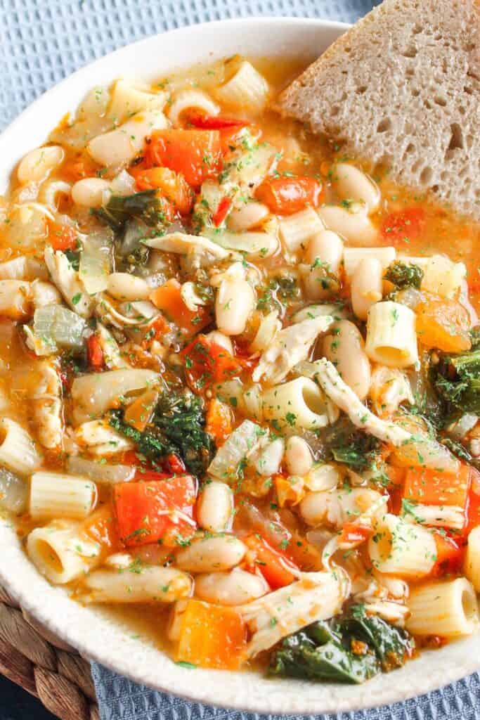 Chicken and White Bean Soup.