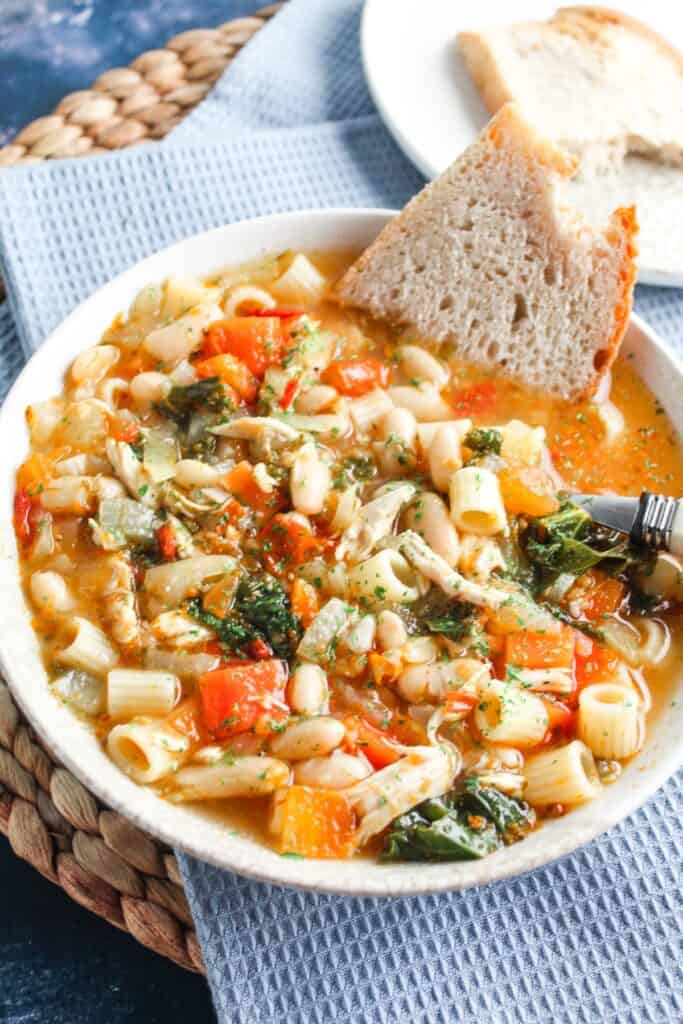 Chicken and White Bean Soup.