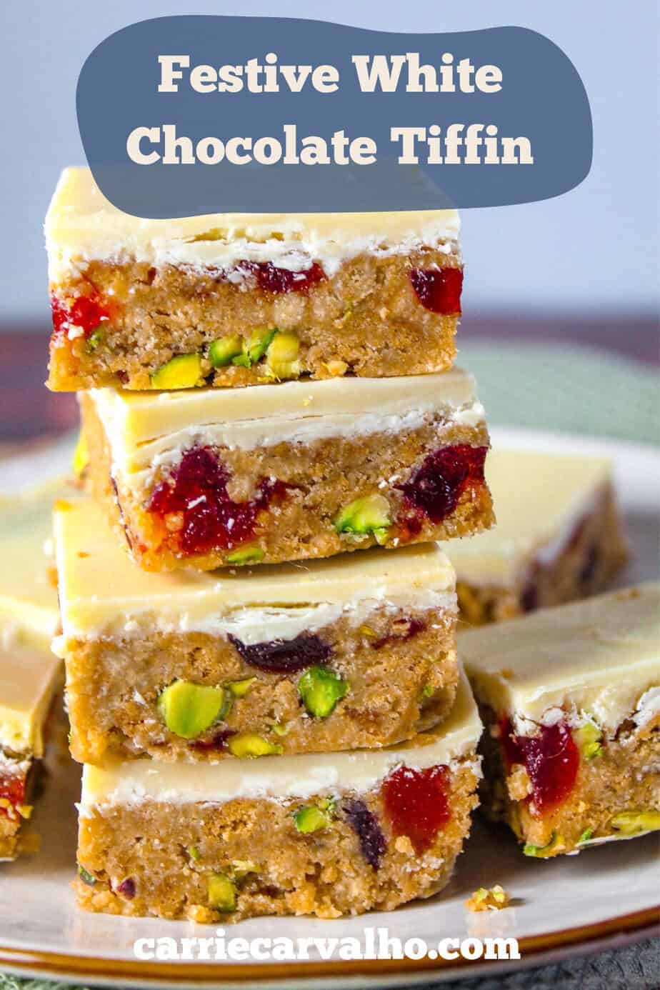 White Chocolate Tiffin | Easy No-Bake Traybake