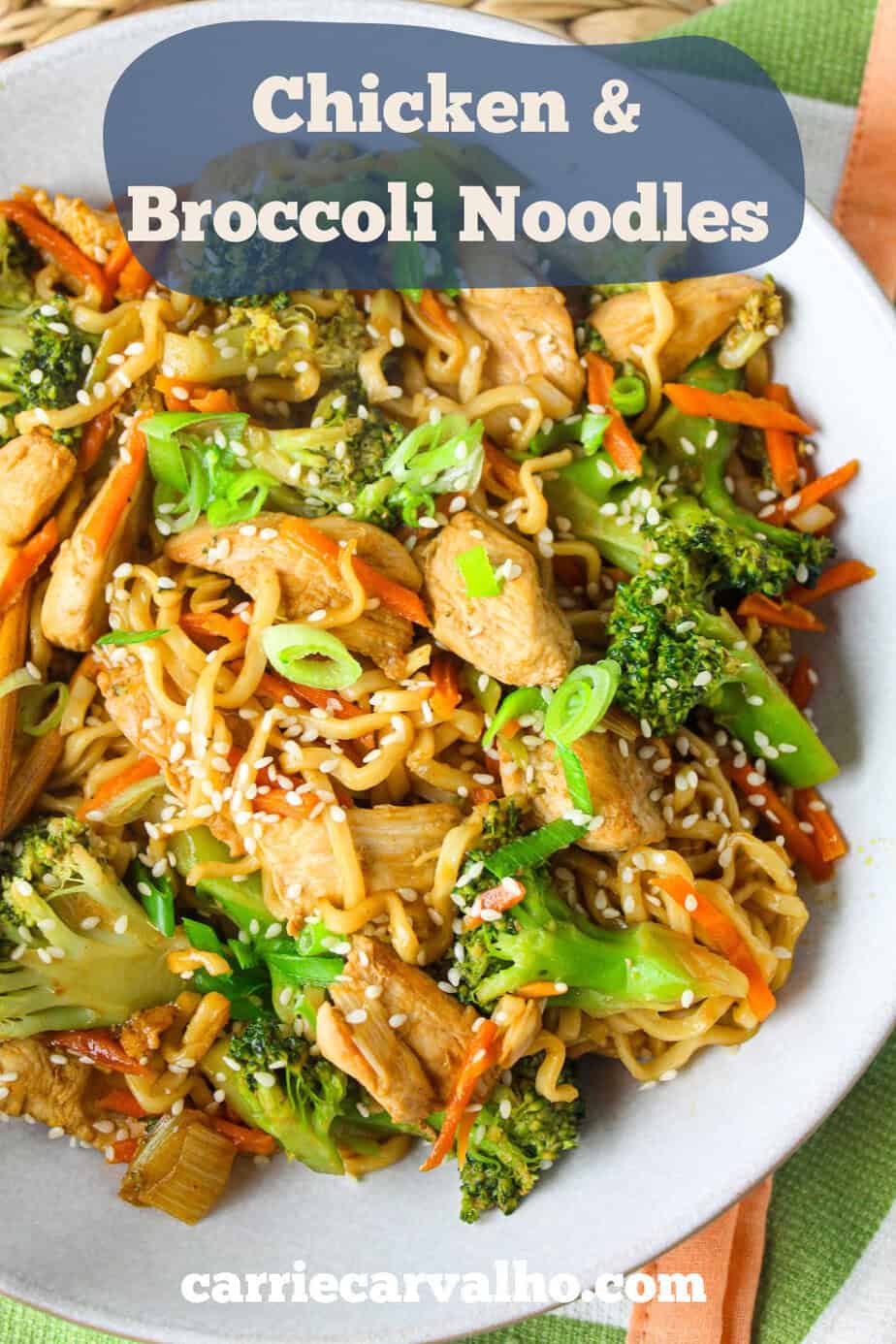 Chicken and Broccoli Noodles | Easy Family-Friendly Stir Fry