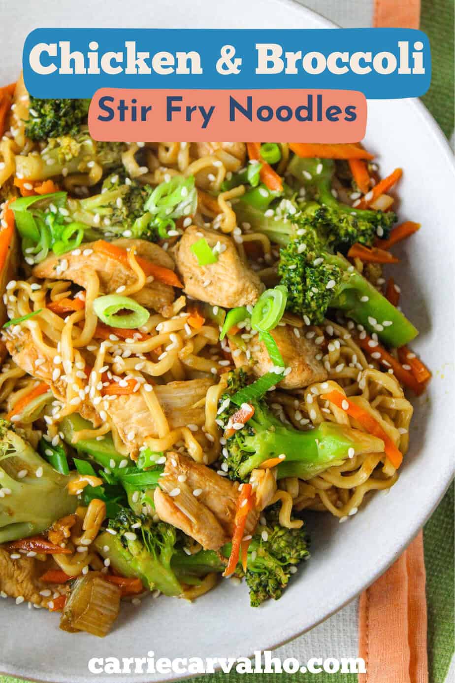 Chicken and Broccoli Noodles | Easy Family-Friendly Stir Fry