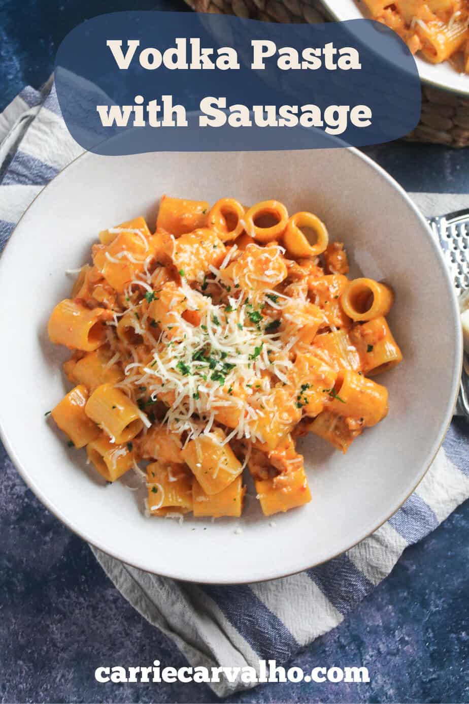 Vodka Pasta with Sausage