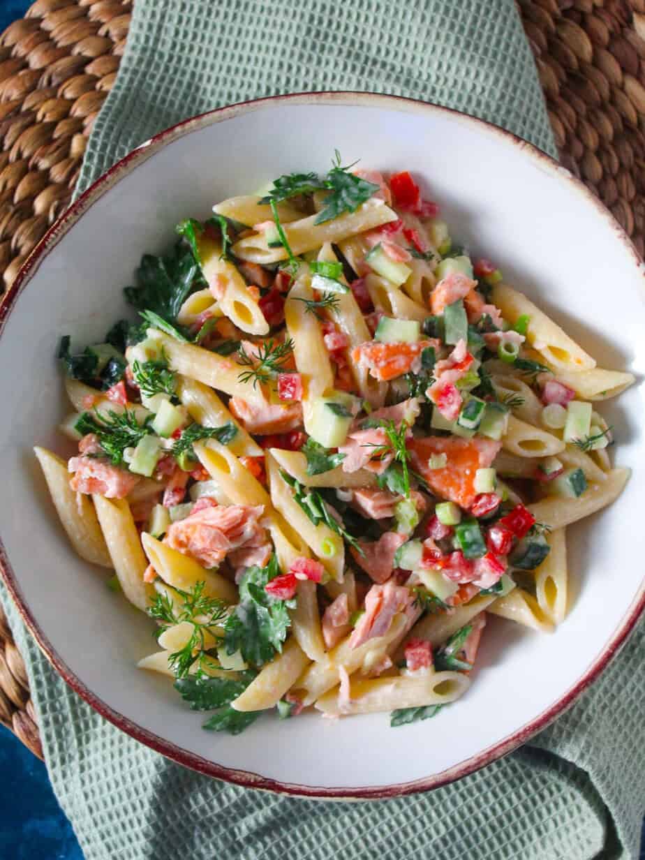 Salmon Pasta Salad