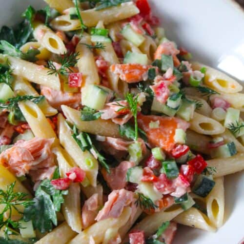 Salmon Pasta Salad