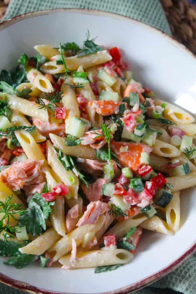 Salmon Pasta Salad