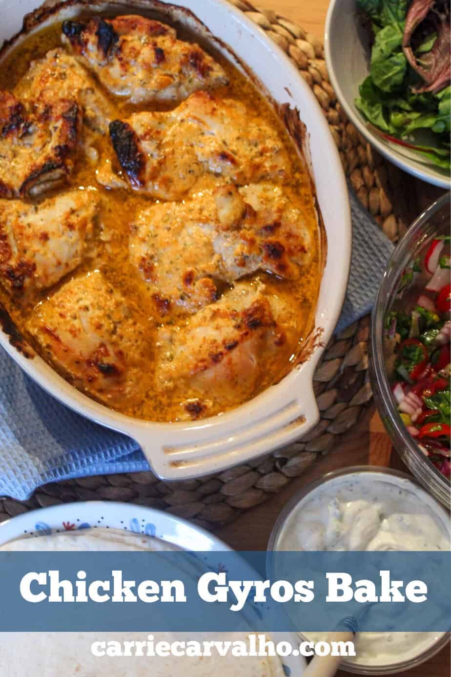 Chicken Gyros Traybake