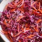 easy slaw with citrus dressing
